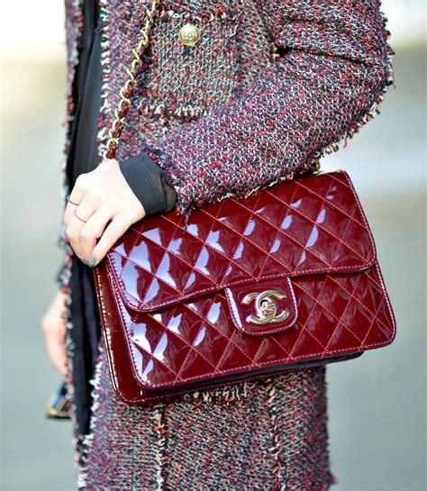 chanel red bag outfit|authentic red chanel bags.